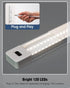 36 Inch Counter 4000K White,Dimmable,Plug Closet, MYPLUS Under Cabinet Lights with Hand Wave, Under Lighting Natural