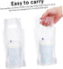 500-Pack Portable Milk Tea Bags - Beverage Storage Holder for Shops
