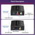 RCA/3.5MM PS5 PS4 Analog to Digital Audio Converter RCA to Optical Converter to Toslink and Coaxial Adapter for DVD