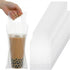 PercyEffie 1000 PCS Drink Carrier for Delivery, Bulk Clear Plastic Cup Bag with
