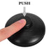 2pcs Zerodeko Floor Lamp Foot Pedal Switch, Black Inline Push Button On/Control, LED Light Inline Footswitch for Lamp