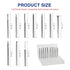 10 Set 1/8 Inch PCS Wood Carving Drill Bits for Dre-Mel Router and Rotary Tool Engraving Bits, Shank Rotary Tool Bits