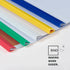 Clear Report Covers Binditek 40 Pack with Sliding Bars, 5mm Sliding Bar File Folder Binder, 25 Sheet Capacity, 5