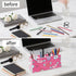 Ainavmxzs 4 Sweet Cute Cakes Acrylic Holder Organizer With Compartments Nail Desk Organizer Hair Accessories Storage