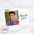 50 4" 6" SBLABELS Personalized Photo Script Thank You Postcards / Custom Appreciation Classic Mailing Postcards / x