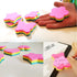 Fun Shaped Colored Sticky Notes, Heart Sticky Notes, Self-Stick Notes in 6 Different Shapes by Baryuefull