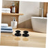 2pcs COHEALI Bathroom Grab Bars Glass Door Suction Cup Handles Self-Adhesive for Elderly Bathtub Shower Stainless Steel