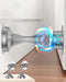 Door Stoppers, Magnetic Door Stop - Stainless Steel, 2 Pack with Double-Sided Adhesive Tape