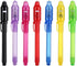 SCStyle Invisible Ink Pen, 7 Pcs, Spy Marker for Secret Messages, Gift for Kids, Invisible Ink with UV Light