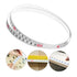 1roll Gadpiparty Adhesive Measuring Tape Workbench Ruler Metric Scale Easy Fixation for Flexible Compact Storage