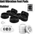 DYLCCHFS 4Pcs Feet(White,8pcs) For Washing Machine Universal Leg Base Mats Furniture Anti Vibration Pads Noise-reducing