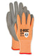 MAGID D-ROC 18-Gauge Cut-Resistant Gloves, Hi-Vis Orange, Size 9/L, 1 Pair, ANSI Level A3, DXG22
