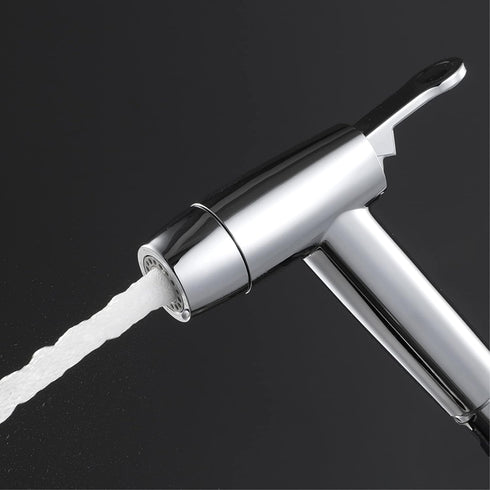 IIUUAYUVI 2 HandheldSprayer ABS Cloth Diaper Sprayer Function Round ShapeSprayer for Toilet and Shower Sprayer for Pet