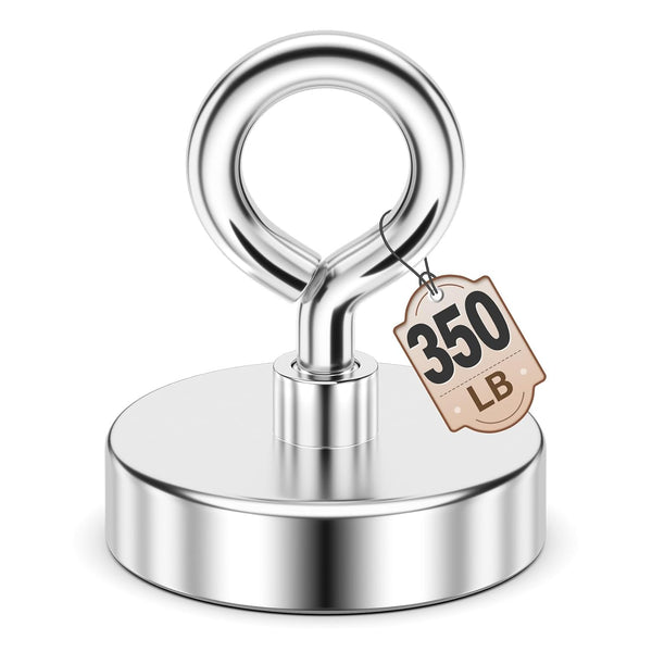 FINDMAG Strong Magnet, 350 LBS Fishing Magnet 2 Inch Neodymium Rare Earth