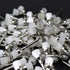 Airgoesin 100pcs Nylon Buffing Polishing Brush Polisher Latch Type RA 2.35 for Grindering Power Rotary Cleaning Tools
