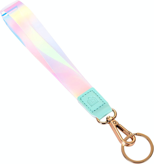 Cute Wrist Lanyard for Keys - Women’s Wristlet Strap for USB, Small Wallet & Phone, Aesthetic Mini Key Chain Holder