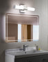 16" Inches 8W 6000K Bathroom Vanity Light Fixture, Chrome LED Mirror Lights for Bathroom Wall Sconces Bar Lighting