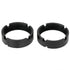 VKQ 2pcs Steel Castle Nut, 1-3/16 inch x 16 TPI