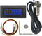 DIGITEN 4 Digital Blue LED Tachometer RPM Speed Meter + Hall Proximity Switch Magnet Sensor