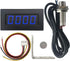 DIGITEN 4 Digital Blue LED Tachometer RPM Speed Meter + Hall Proximity Switch Magnet Sensor