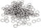 M6 Stainless Flat Spring Lock Washers, 18-8 (304) Stainless Steel, 100 Pack, 0.24” ID