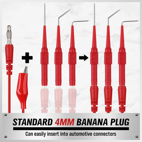 SWANLAKE 22PCS Back Probe Kit: Back Probe Pin Kit