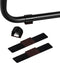 Ezprotekt 24 PCS Felt Furniture Pads with Hook and Loop Fasteners for Chair Floor Protectors, No Scratches (Black)