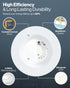 4 Inch 660 11W (40W 2700K/3000K/3500K/4000K/5000K, Dimmable, 4 Pack Sunco LED Recessed Lights, Retrofit Can Lighting