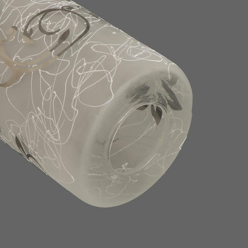 2 Pack, Lamp,1 5/8 Inch Electroplated Floral Pattern Replacement Glass Lamp Shade Frosted Glass Light Cover for Light