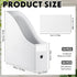 Thenshop 12 Pieces Cardboard Magazine File Holder: 12 x 12 Paper Storage Organizer for Students, Teacher Desk Office