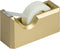 JAM PAPER Colorful Desk Tape Dispensers - Gold, Sold Individually