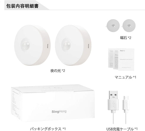 8 3 Closet, (2 Pack Motion Sensor LED Night Light, Rechargeable, Colors, Modes, for Bedroom, Hallway, Cabinet, Stairs