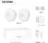 8 3 Closet, (2 Pack Motion Sensor LED Night Light, Rechargeable, Colors, Modes, for Bedroom, Hallway, Cabinet, Stairs