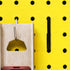 24pcs Gadpiparty Heavy Duty Iron Wire Pegboard J Hooks for Hanging Tools, Compact Dark Peg Wall Hooks for Workshop