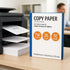 O2ktb 8.5" 11", 20 lb, 92 1 (750 Premium Copy Paper, x Bright, White, Smooth Finish, Designed to Reduce Paper Jams