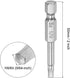 uxcell 9/64" Magnetic Hex Head Screwdriver Bit, 1/4" Hex Shank 2" Length S2 Steel Power Tool, 10 Pcs by uxcell