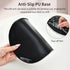 Seorsok Cute White Polka Dot Mouse Pad with Gel Wrist Support Mouse Pad,Ergonomic Aesthetic,Comfortable Mousepad