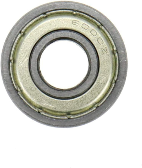6000Z Double Shielded Ball Bearings – Small Bearings 26mm x 10mm x 8mm, 10pcs