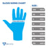 IRONCAT 86550 Heavy-Duty Goatskin Palm Gloves, Large, Reinforced Palm and Thumb, Spandex Back, White