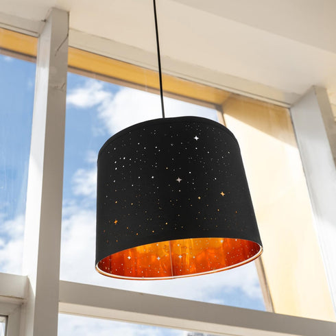 NOLITOY Fabric Drum Lampshade, Cloth Replacement Light Cover for Table and Floor Lamps, Easy Clean Shade for Bedroom