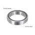 uxcell 5pcs Miniature Deep Groove Ball Bearings 15x21x4mm Double Sealed for Electric Motor, Home Appliances