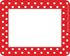 Barker Creek Name Badges & Self-Adhesive Label Set, Multi-Design Dots, 90 Total Badges, 3.5" x 2.75", Home, School,