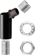 1PCS Black Sloped Ceiling Adapter for Pendant Light Chandelier Vaulted Ceiling Light Fixtures