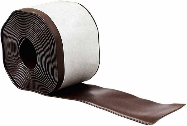 M-D Building Products 93161 Adhesive Back Vinyl WallBase, 4-Inch by 20-Feet, Brown