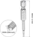 uxcell 5/64" Magnetic Hex Head Screwdriver Bit, 1/4" Hex Shank 2" Length S2 Steel Power Tool, 3 Pcs by uxcell