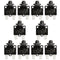 Baomain 8A Circuit Breaker, Thermal Overload Protector, S11 Series 125/250VAC/65VDC, Pack of 10