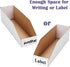 EXYGLO Cardboard Storage Bins 35 Pack, 15x4x4.5 Inch Cardboard Boxes, Corrugated Organizer Bins for Pantry, Shelves,
