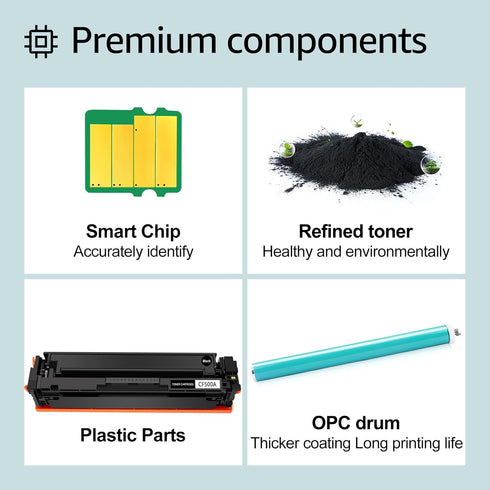 greencycle 1 Pack CRG054 Black Compatible Toner Cartridge Replacement for Canon 054 Printer Models