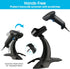 Sumicor 2D 1D 2D USB Barcode Scanner with Stand, Handheld QR Barcode Reader Support Mobile Payment Laptop Screen Scan