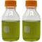 Pyrex Corning 1395-500, 500ml Round Media Storage Bottle with GL45 Screw Cap, Pack of 2
